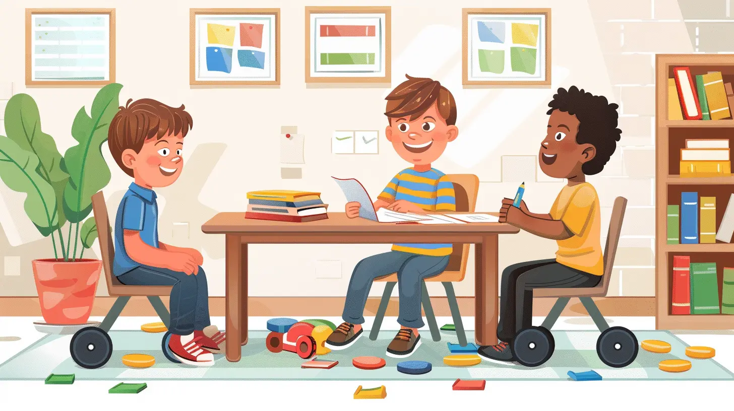 Using Peer Mentors to Support Students with Special Needs