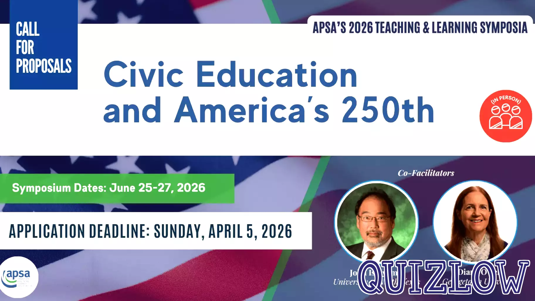 Call for Proposals: Civic Education and America’s 250th | Deadline: April 5, 2026 -