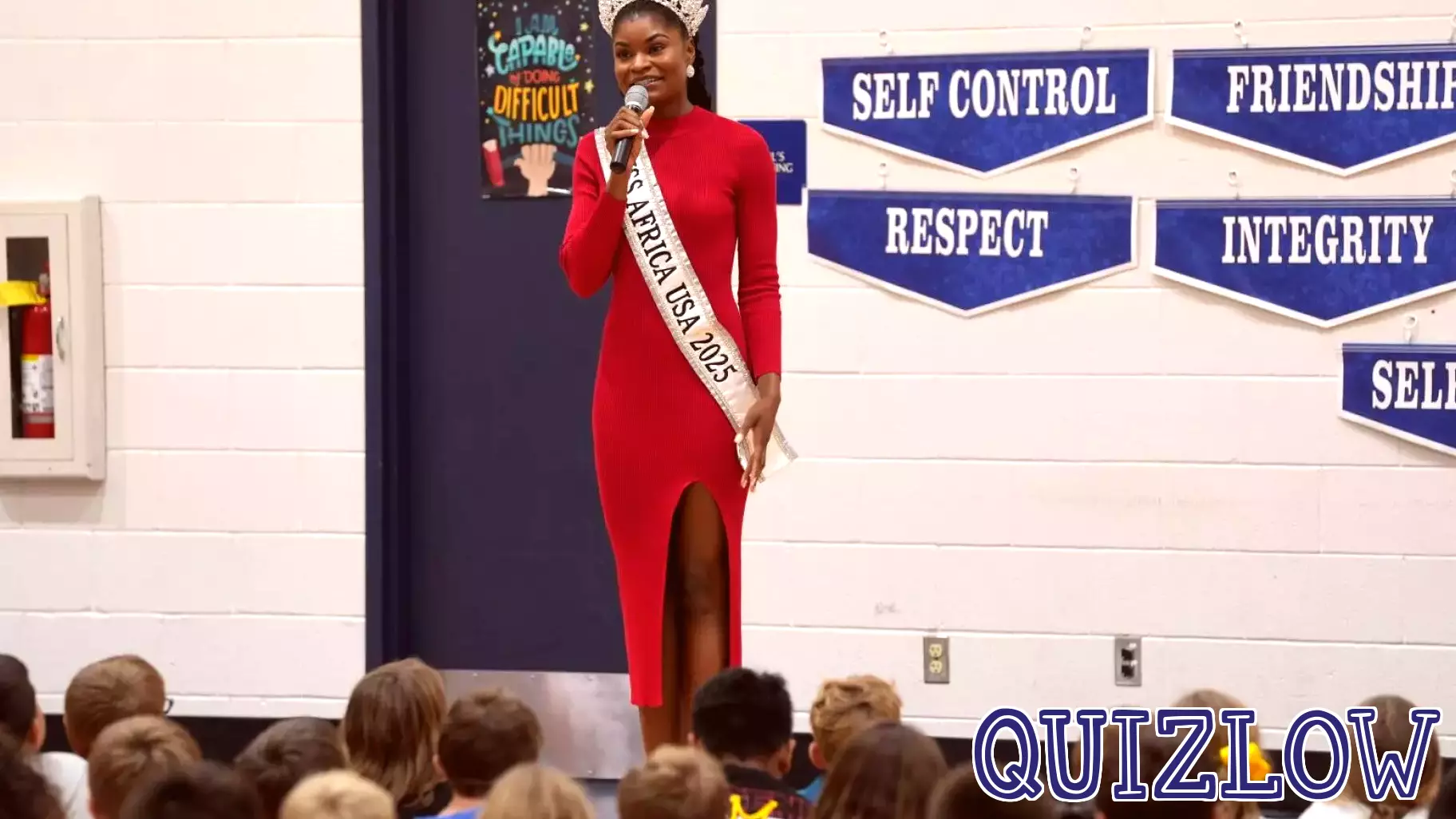 Former Student Crowned Miss Africa USA Visits Her Alma Mater