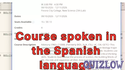 Bilingual General Education Courses at FCC?