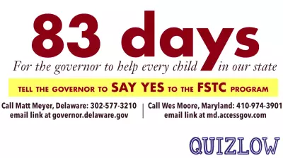 Call your governor today! Future of education here at home depends on it - cdow.org/sayyes