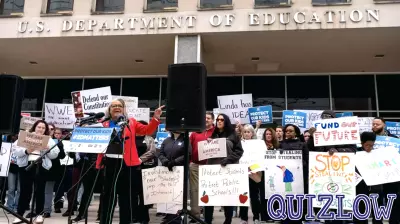 Teachers' Unions Challenge Efforts to Dismantle Education Department